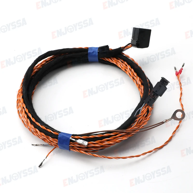 Front Camera MQB Lane Keeping Assist Wiring Harness With ACC Adaptive Cruise Control Connect For Golf 7 MK7 Tiguan Passat B8 A3