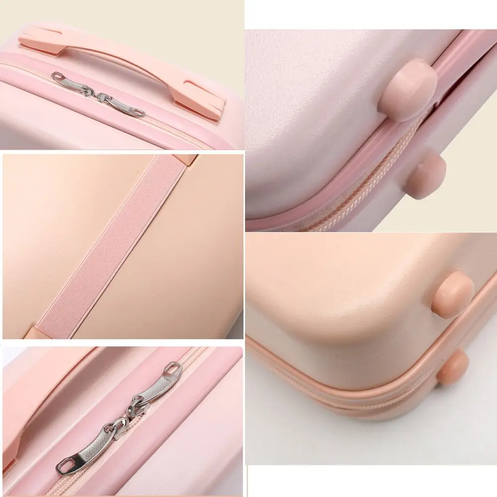 14 Inches Mini Women Carry On Suitcase Short Trip Travel Luggage Make Up Travel Bags Women Travel Suitcases