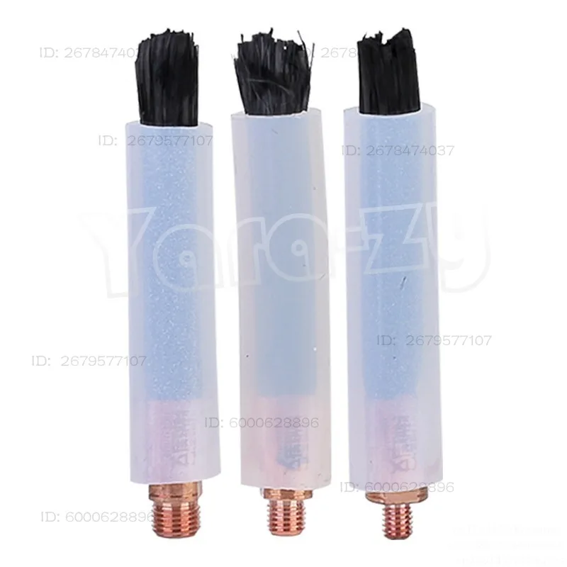 1pcs M6/M8/M10 Welding Brush Covers Welding Seam Cleaning Brush Carbon Fiber Welding Cleaning Brush Accessories 70MM