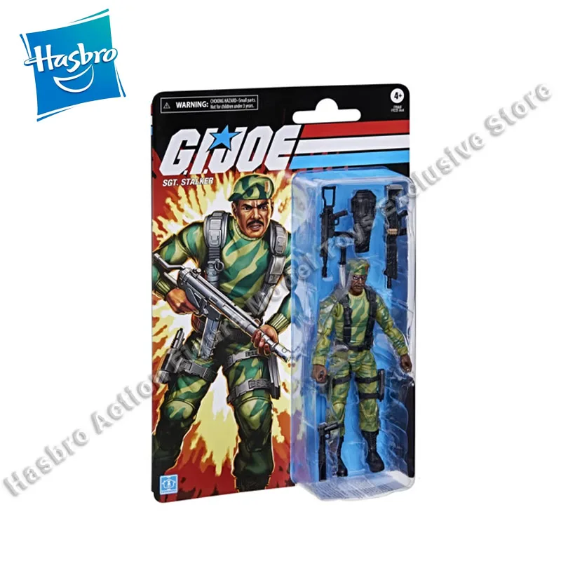 In Stock Hasbro G.I.JOE Classified Series Sgt Sergeant Stalker Action Figures Model Toys Holiday Gift Collectible