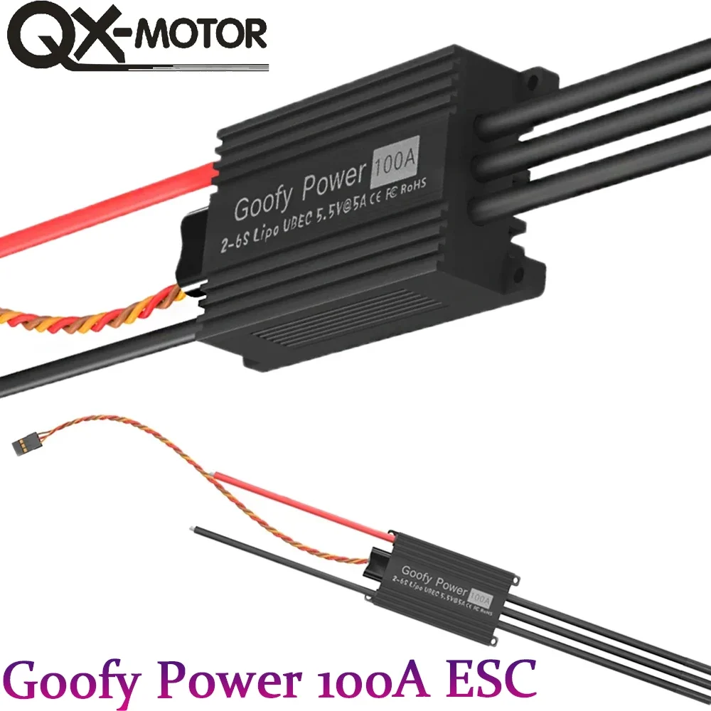 QF3027-2200KV 70MM EDF12 Blades Ducted Fan CW CCW Brushless Motor QX MOTOR With 100A ESC For Remotet Model Pars