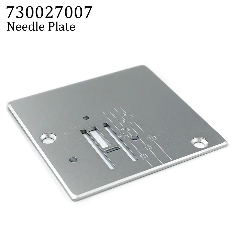 730027007 Multi-Functional Needle Plate, Sewing Machine Replacement Parts, Compatible with Pfaff 301, 303, 307, 521, 721, 741