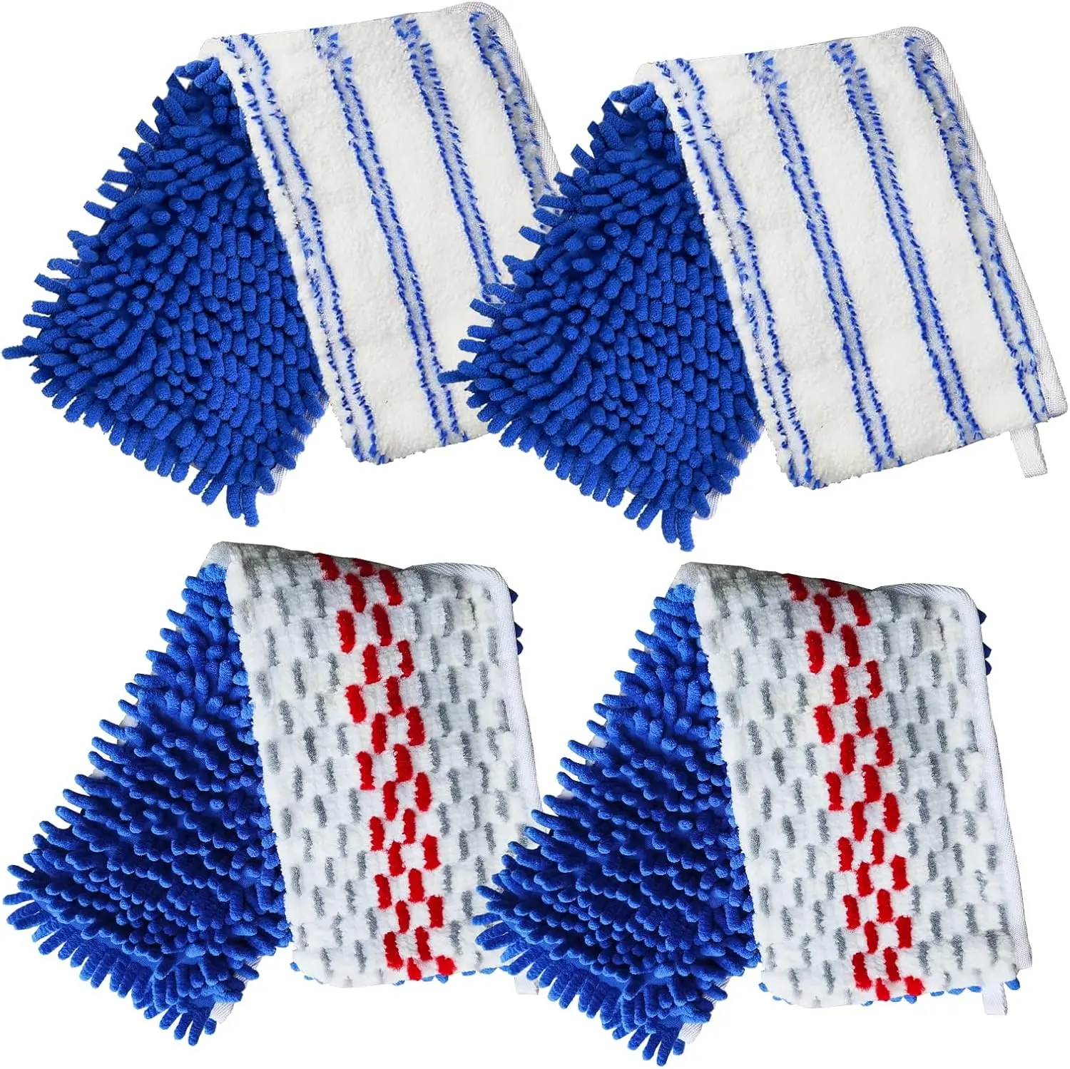 4 Pack Mop Heads Re…