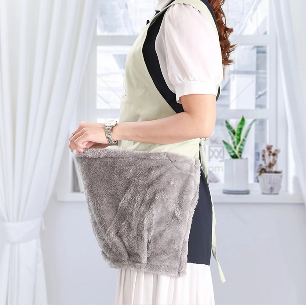 

Cat Pet Holding Apron Coral Design Exquisite Detail Comfortable Nest Relaxing Safe Play Bed Sofa Tidy Summer Grey