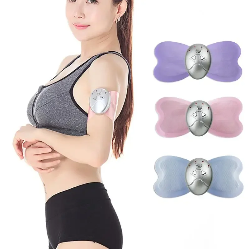 

1pcs Big Butterfly EMS Massage Pad Slimming Waist Arm Leg Pain Relief Abdominal Muscle Stimulator Slim Patch