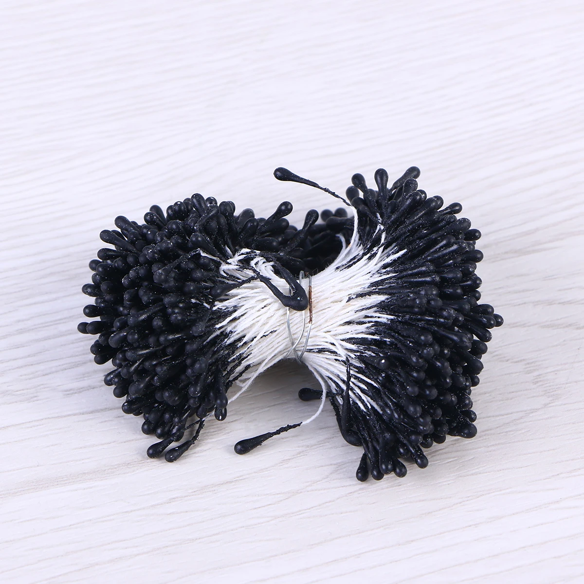 

400 Pcs/set Pearls Simulated Stamens for Flower Making Accessories Floral Black