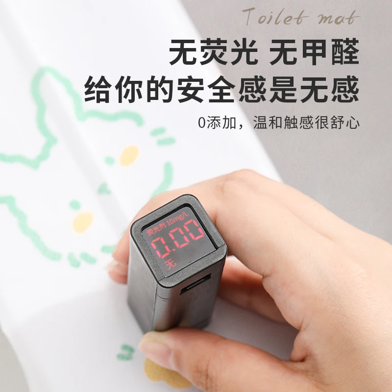 Disposable Toilet Seat Seat Full Coverage Plus Waterproof Toilet Cover in A Single Random Color