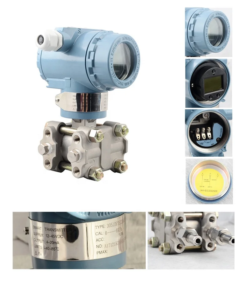 YEZON PY3051 Intelligent Level Transmitter 4-20mA High Accuracy 0.075%F.S 304SS IP65 18-Month Warranty