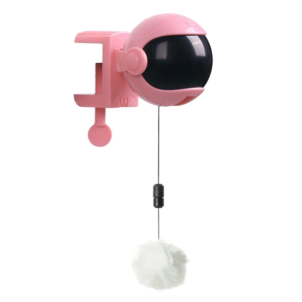 Giocattolo per gatti a movimento elettronico, palla di sollevamento, teaser per gatti divertente, svolazzante elettrico, rotante, giocattolo interattivo per animali domestici, forniture per animali domestici