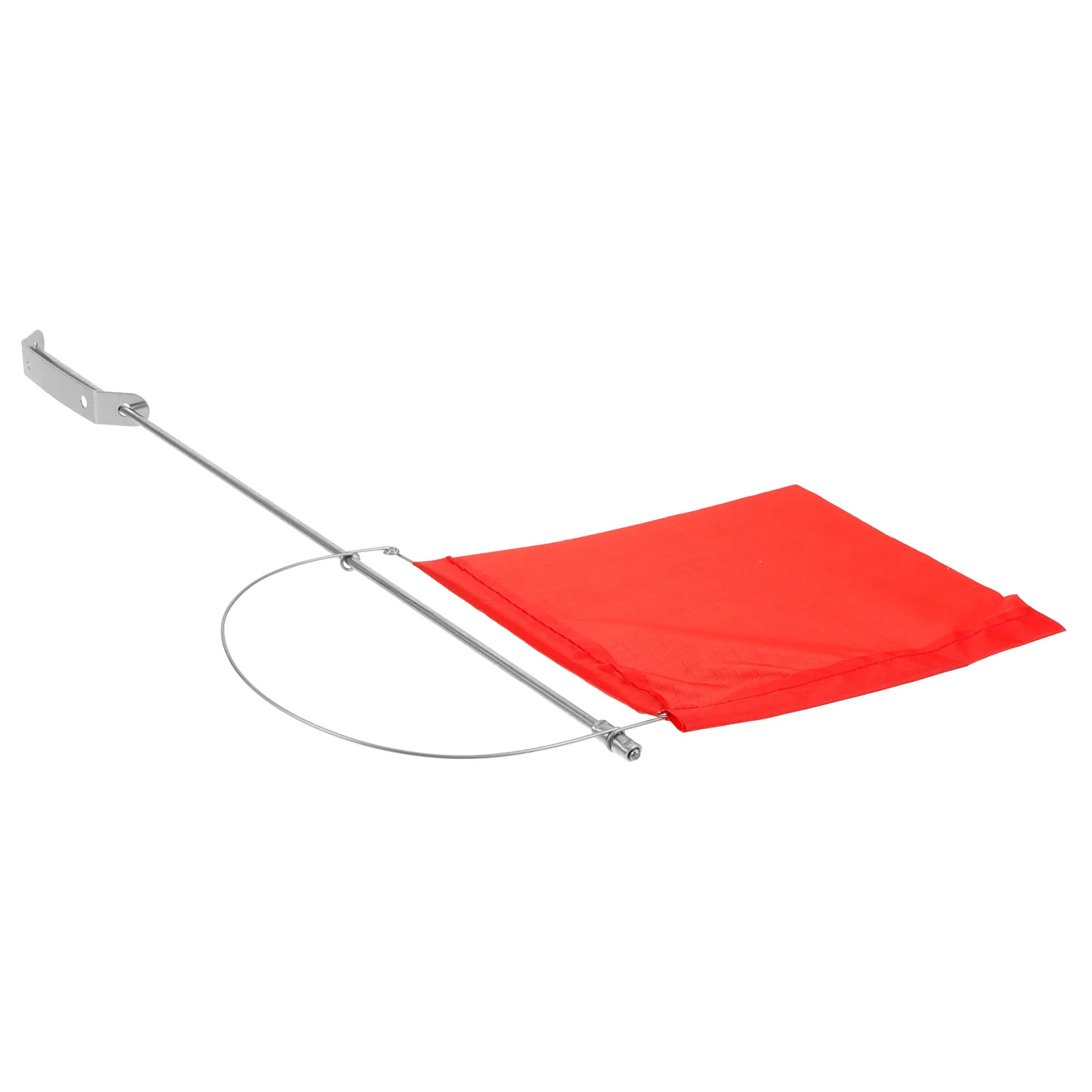 

Marine Wind Direction Flag 130x110mm Stainless Steel Heavy Duty Waterproof Outdoor Boat Yacht Indicator Sailboat Accessory