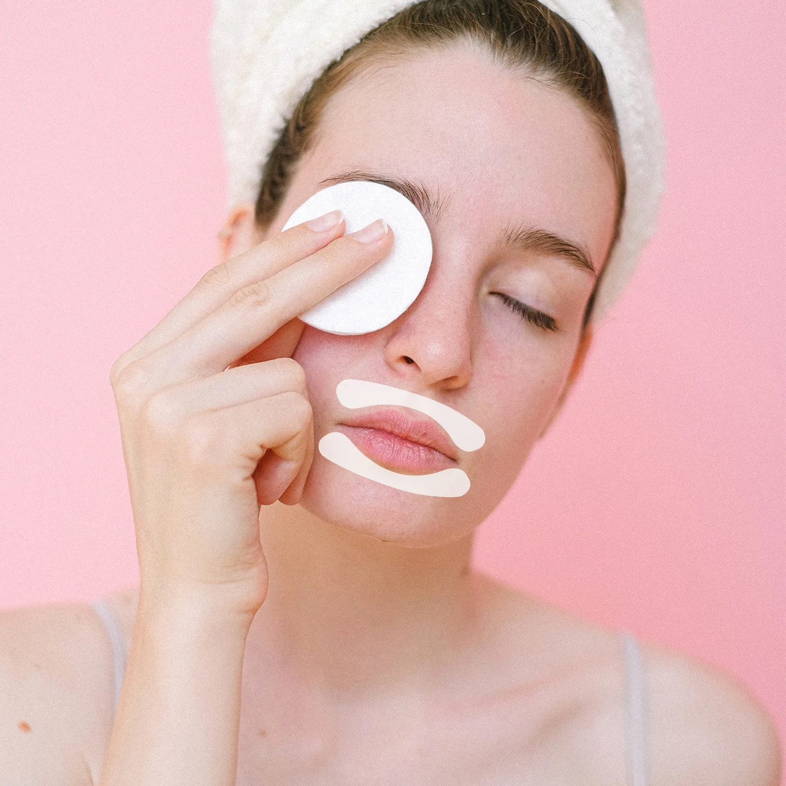 แผ่นแปะริมฝีปากแบบใช้ซ้ำได้เพื่อความชุ่มชื้นอย่างล้ำลึก ซ่อมแซมริมฝีปากแตก ลดริ้วรอย บำรุงริมฝีปากข้ามคืน อุปกรณ์ดูแลผิวริมฝีปาก