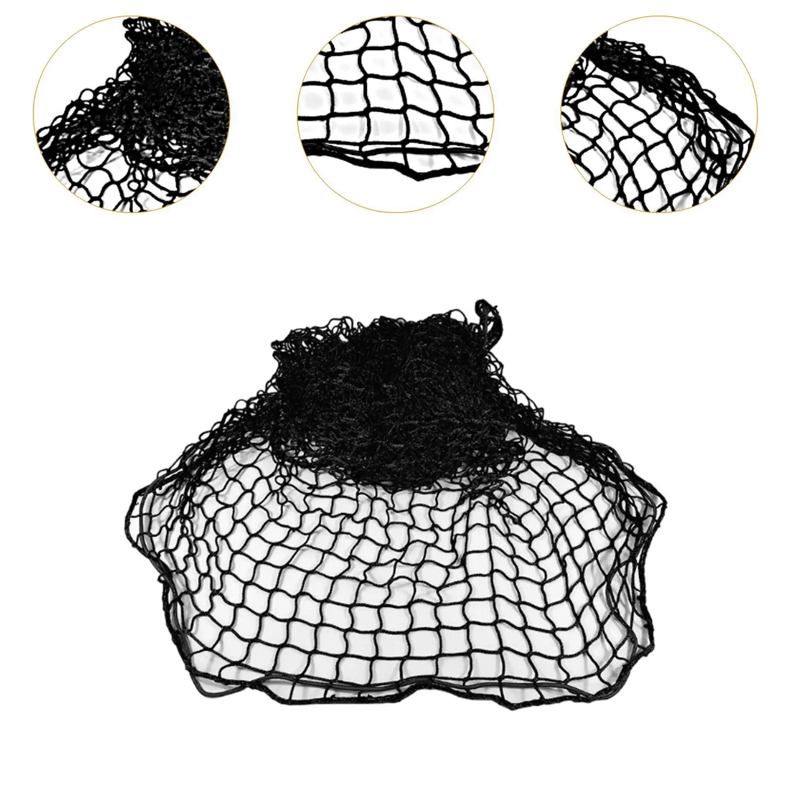 

Large Size Nylon Trailer Cargo Net Strong Mesh Luggage Holder for Truck Bed Pickup SUV Roof Rack Outdoor Use