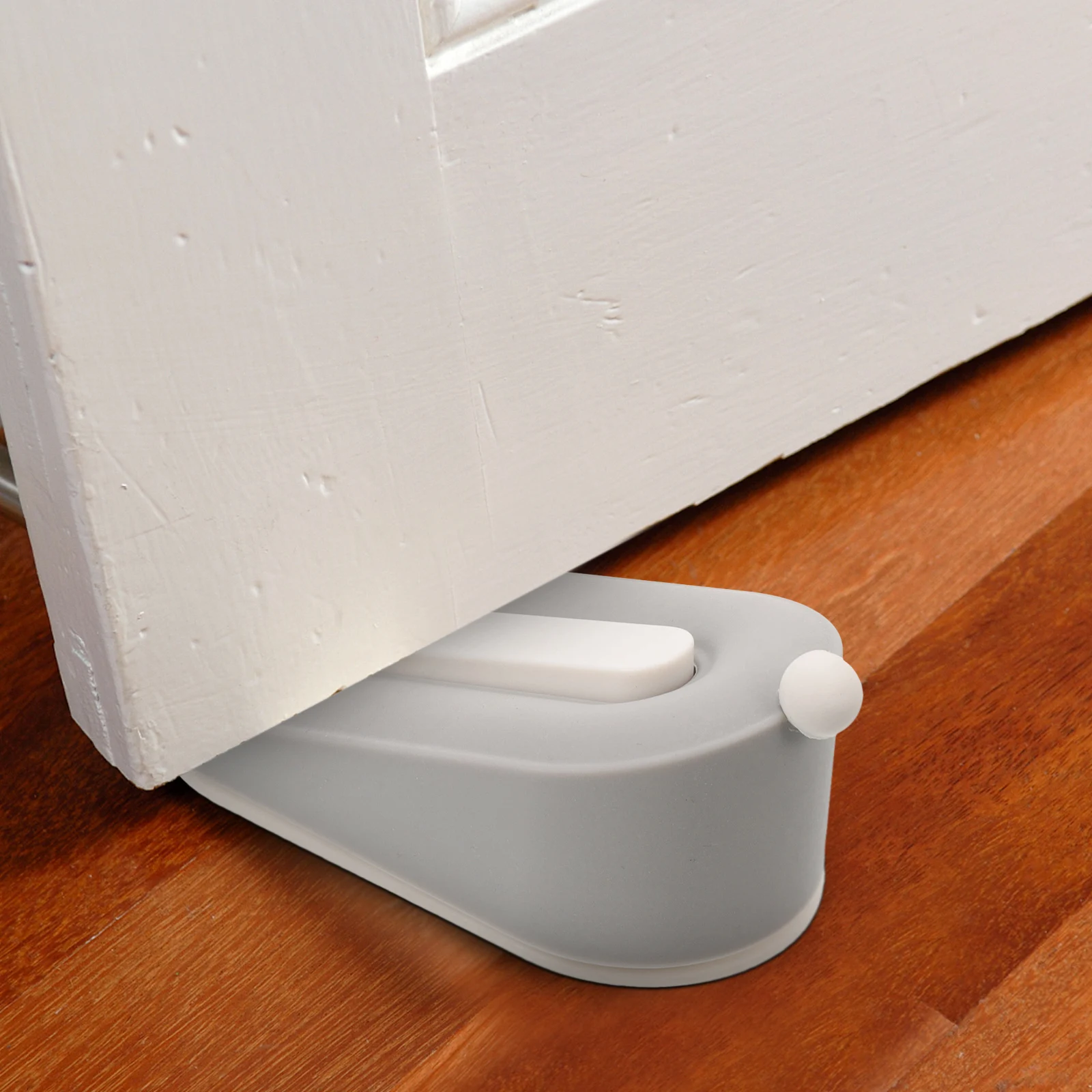 

Adjustable Door Stopper Wedge Mute Silent Bottom Heavy Duty Kids Safety Living Room Bedroom Protector Doorstop