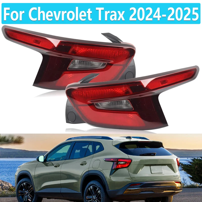 

For Chevrolet Trax 2024 2025 Halogen TailLights Rear Light Brake Reverse Lamp 42865505 42865504 Car Rear Bumper Tail Light