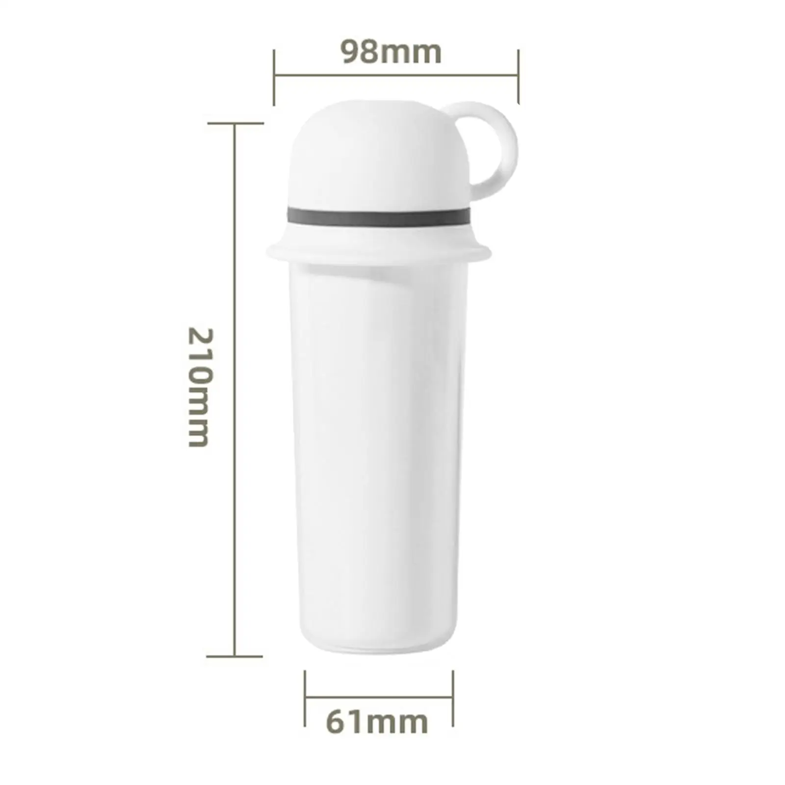 4in1 Toothbrush Cup Case Toothbrush Container Practical Toothbrush Holder