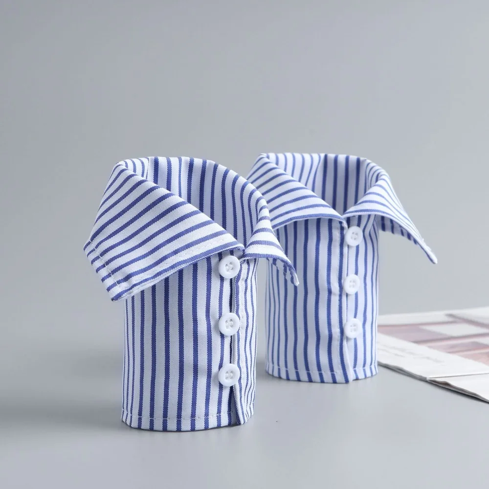 

Аксессуары для одежды: Полосатые съемные рукава-манжеты для свитера, удлинители для рубашек, декоративные накладные манжеты для рук, украшение для рукавов блузки, женские.