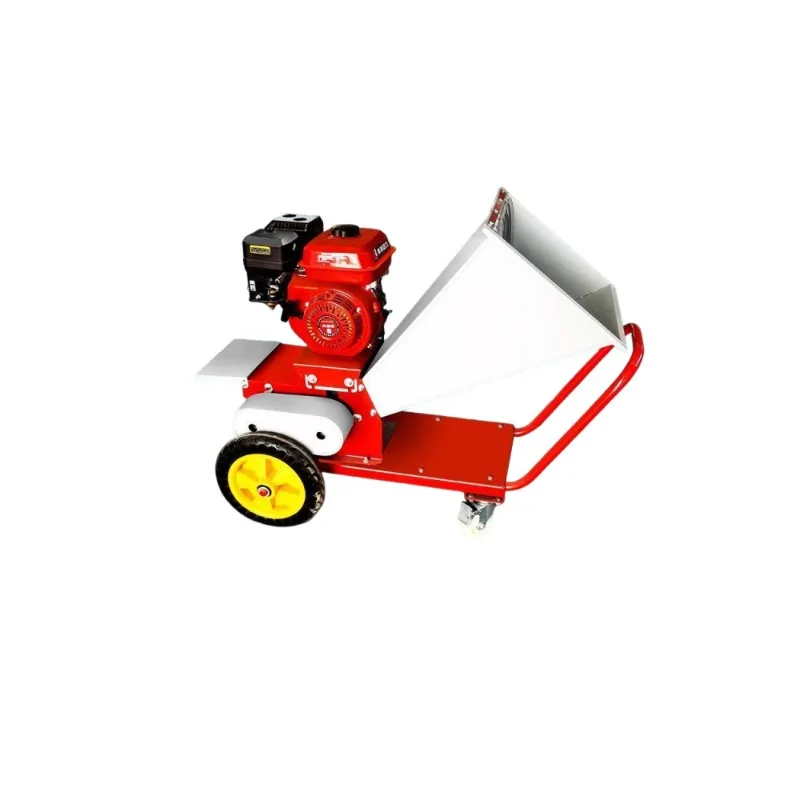 [Farm breeding] Portable mobile guillotine branch crusher straw garden original factory dry and wet high efficiency