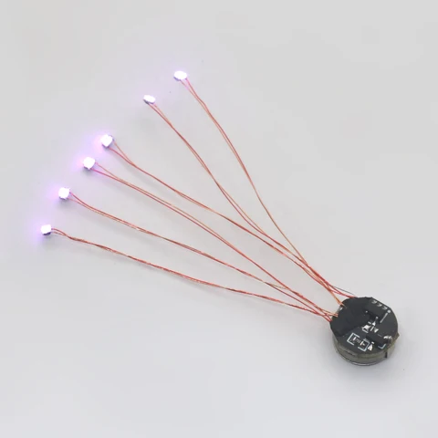 Магнитная LED лампа Gunda, 5 см, компактная и яркая — фото товара