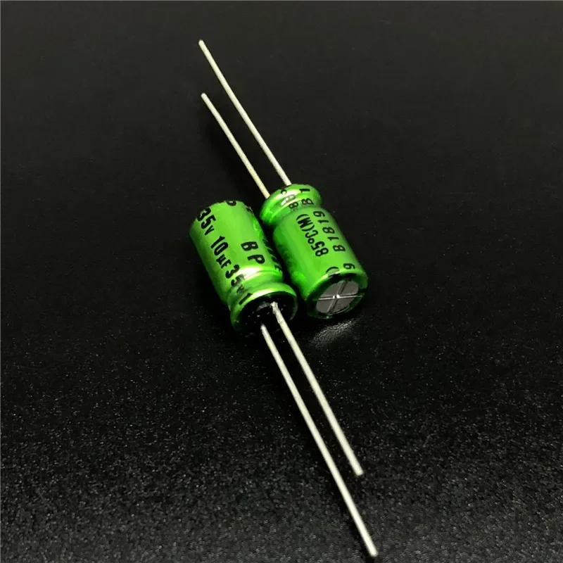 10Pcs 10uF 35V NICHICON Muse BP 6.3x11mm 35V10uF Top Grade Bipolar Audio Capacitor HiFi DIY