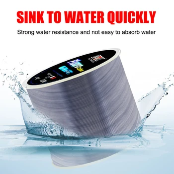 Ligne de pêche en Nylon 120m 0.14mm-0.6mm 4.13lb-45lb, proce...