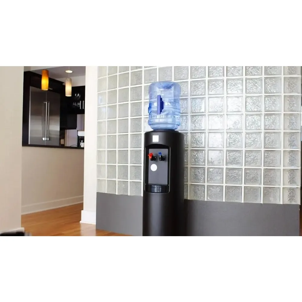 Commercial Water Dispenser, Grade Top-Loading Hot & Cold Water Cooler Dispenser, Black  and UL/Energy Star Certified