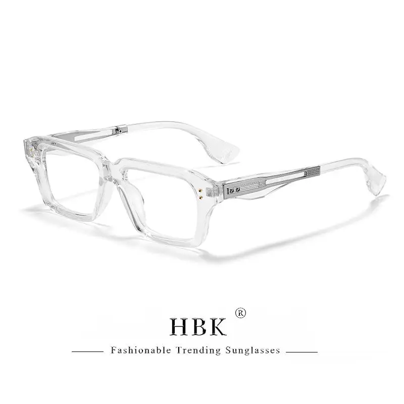 HBK Vintage Herren-Brillengestelle Marken-Brillen mit Einzigartigem Bügel-Design Luxuriöse Brillengestelle für Damen Anti-Blaulicht Lesebrillen – Detail 16