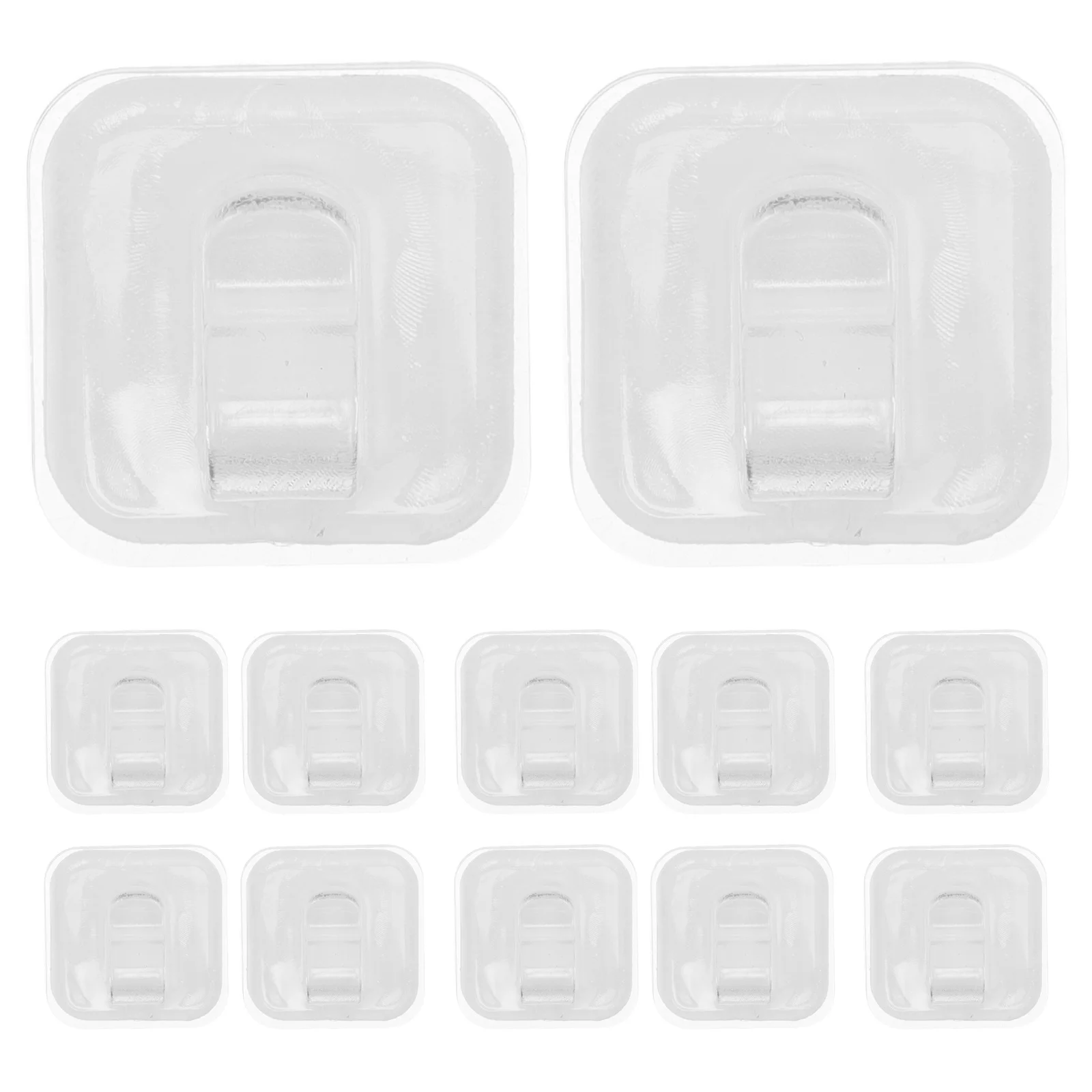 

20pcs Transparent Light Clips For Hanging String Lights Reusable Adhesive Hooks Indoor Outdoor Balcony Party Camping Garden