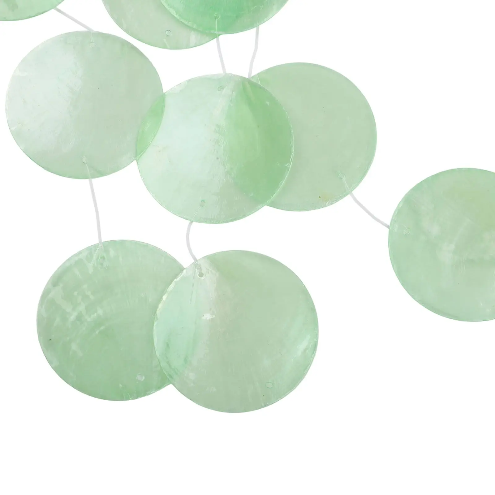 Decorative Shell Wind Chimes for Garden Hanging Natural Shells Producing Melodic Tones to Create Peaceful and Inviting Spaces