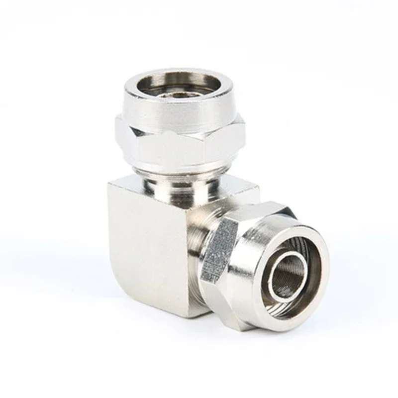 1PCS Quickly Screw Series PV PE PZA PM PU Copper Material Pneumatic  Quick Connectors Fitting Gas Hose One Touch Push Into