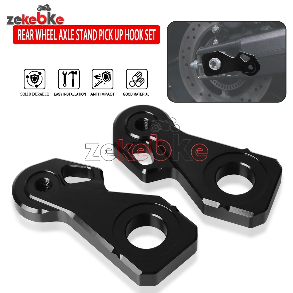 Motorcycle For Honda CB650R CBR650R CB650F CBR650F CBR 650R 650F Rear Wheel Axle Stand Pick Up Hook Set CRF1000L Africa Twin