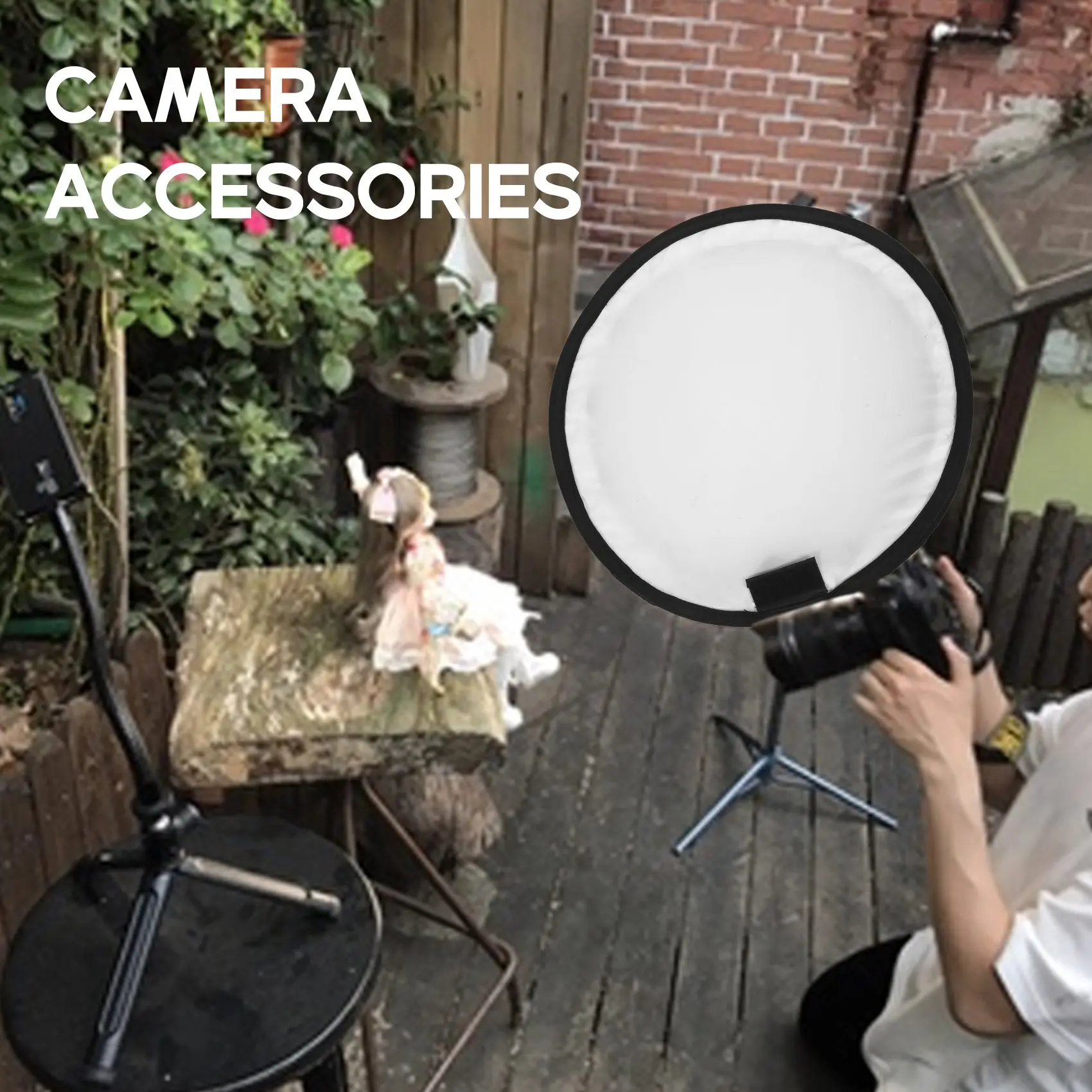 A97T40Cm Round Universal Portable Speedlight Softbox Flash Diffuser On-Top Soft Box For Camera