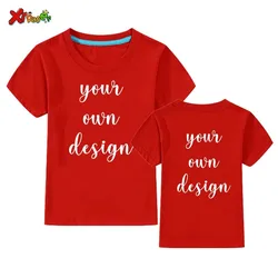 Custom long sleeves Shirt Kids Personalized photo Shirt Children Tshirt name clothing Girl Boy shirt Toddler logo Design Shirt
