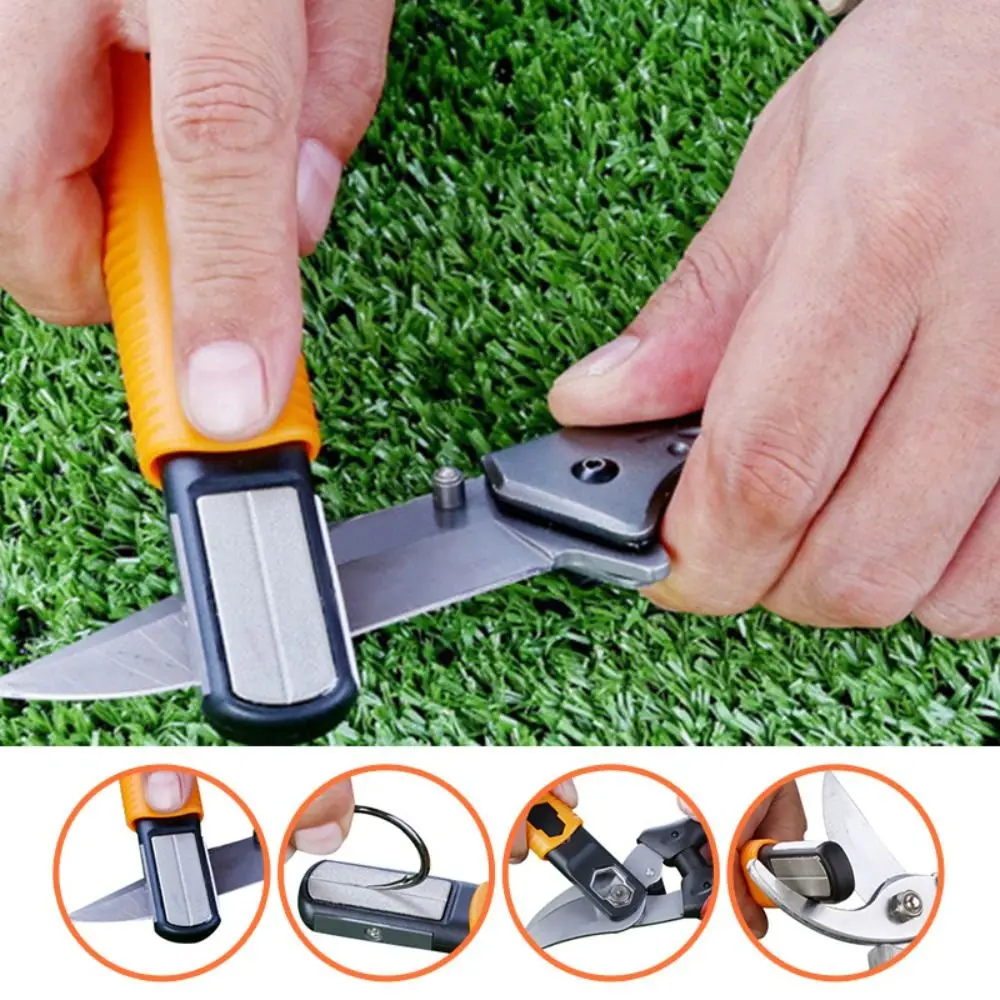 Generally Applicable Sharpening Stone High Efficiency Grinding Portable Sharpening Tool Opening Wrench Plastics Mini Sharpener
