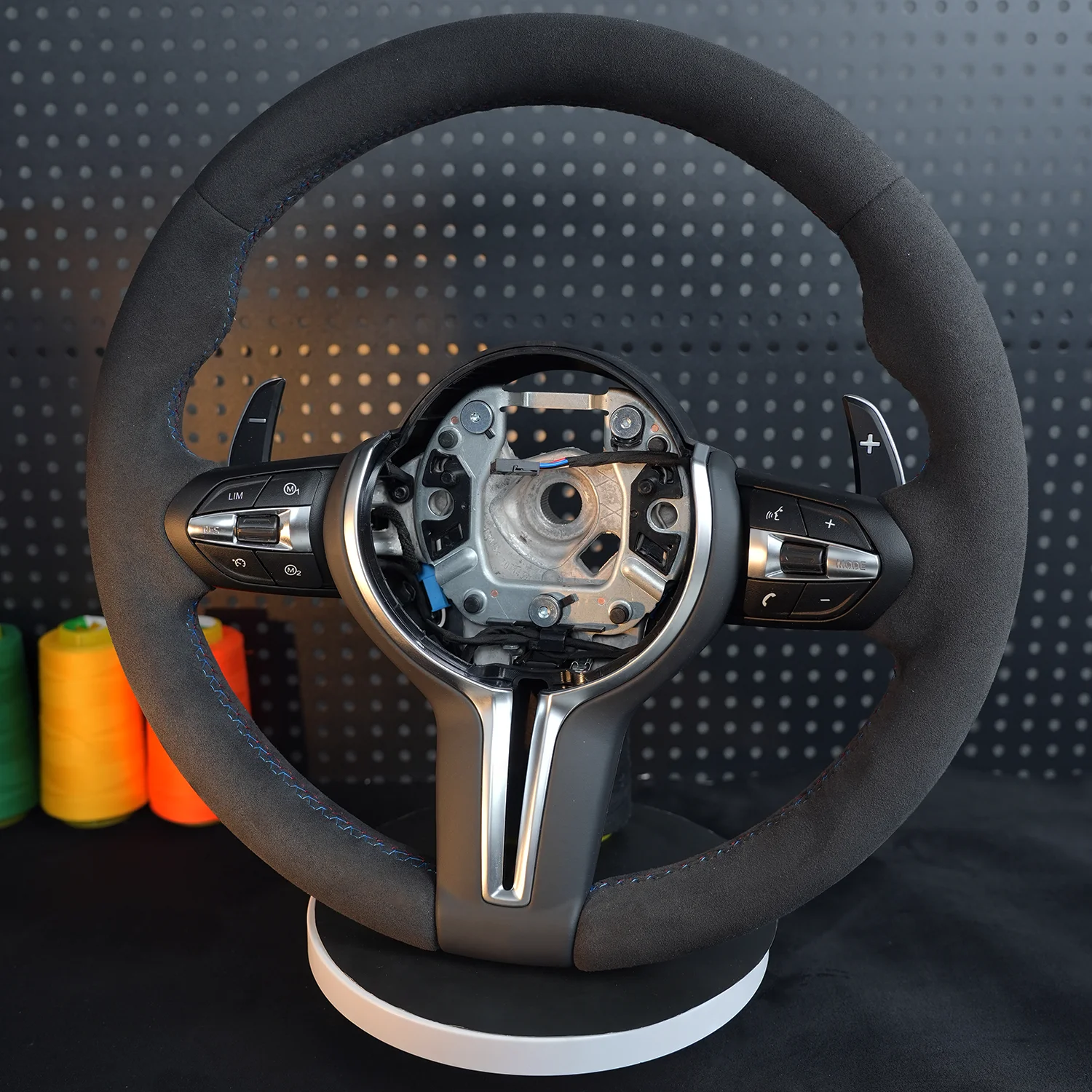 

for BMW Alcantara M Sport Volant Lekrad Steering Wheel F10 F11 F20 F15 F16 F25 F26 F30 F31 F32 F33 F34 F36 F06 F07 F12 F13 M3 M5