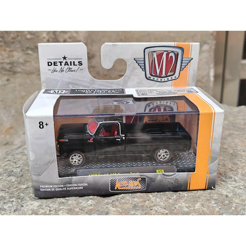 M2 1:64 GMC Dodge Pickup Truck Série Liga Modelo de Fundição Coletar Ornamentos