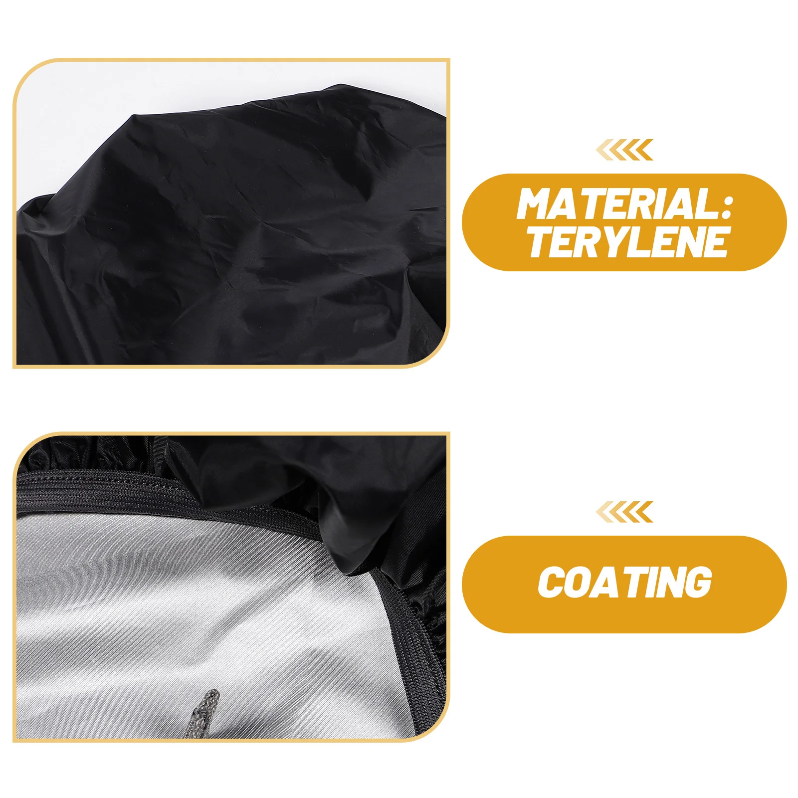

1 set Backpack Rain Cover Waterproof 45L Black Folding Portable Outdoor Hiking Protection Dust-proof Storage Bag