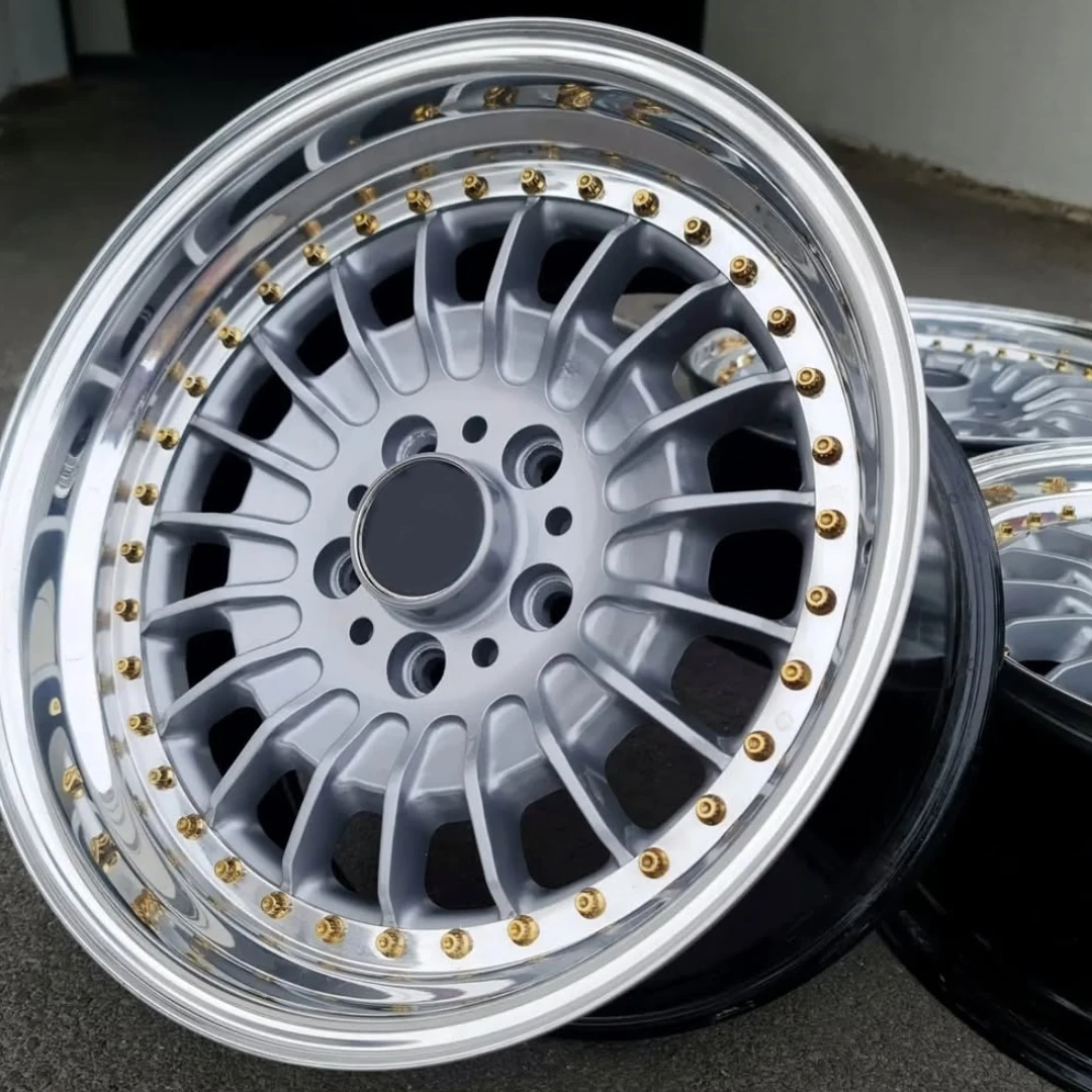 

BK 3 Piece 5x120 Forged TRX Style Wheels 16 17 18 19 Inch Rims Polished Alloy Passenger Car Wheels for BMW E24 E28 E30 E32