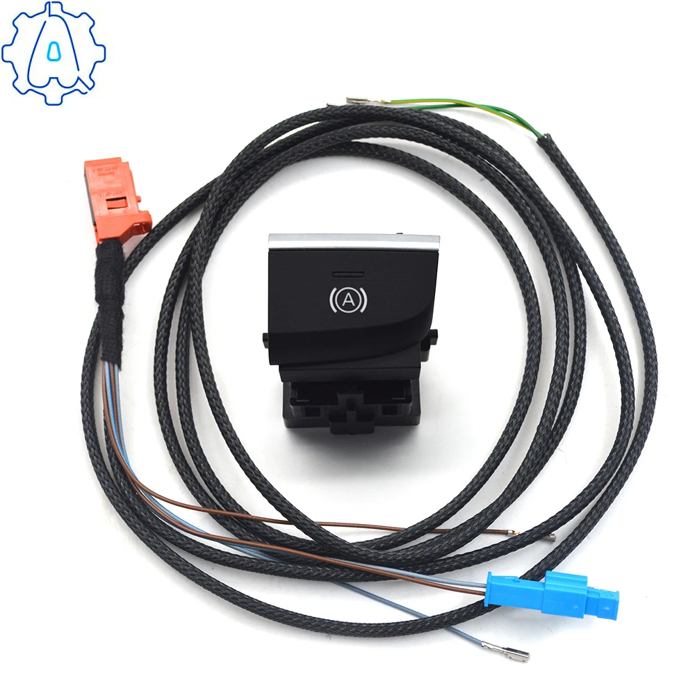 

For VW A3 Q3 S3 Hill Hold / Auto Hold Switch Brake Button Wire Cable Harness 8V1 927 143 C 8V1927143C