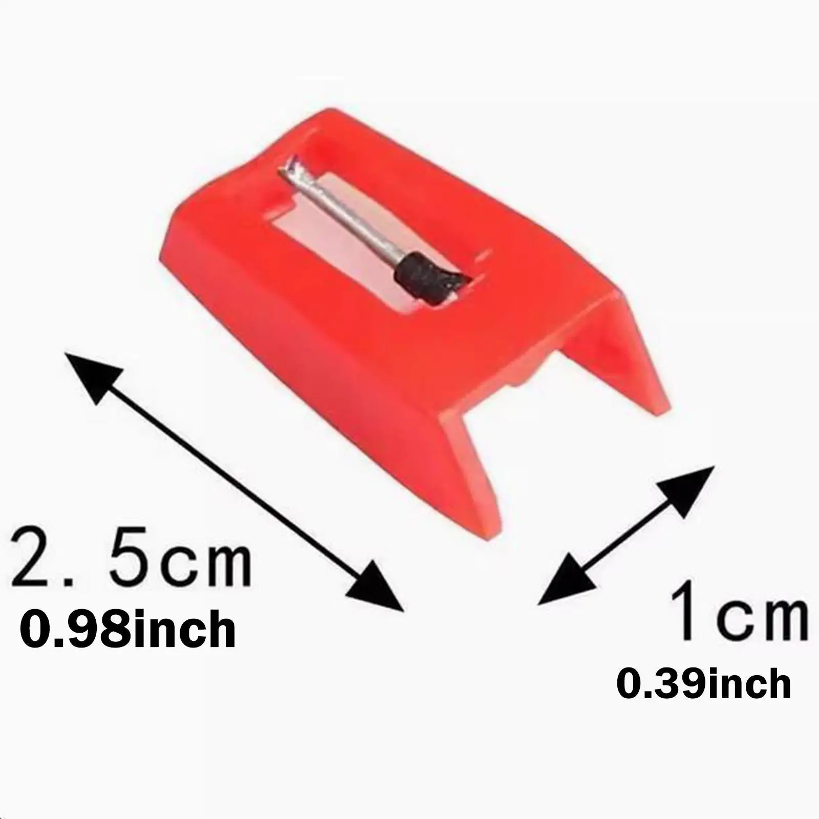 Record Player Needle Easy to Install Lightweight Spare Part Professional Turntable Needle for LP Vinyl Record Player