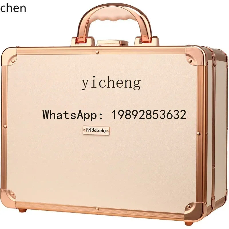 

HT Professional Cosmetic Case Portable Cosmetic Bag with Light Premium Cosmetic Case