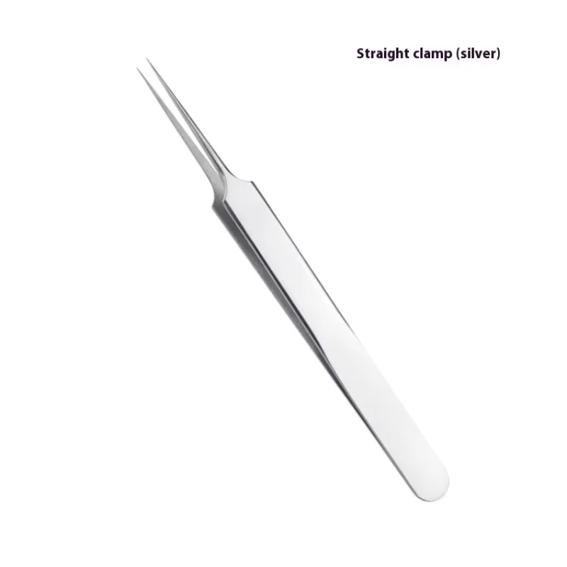 15Pc Ingrown Hair Tweezers Acne Blackhead Removal Needles Black Dots Cleaner Pore Cleaner Deep Cleansing Face Skin Care Tools