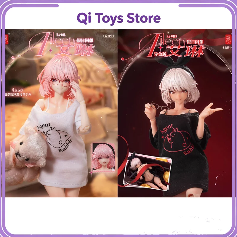 

Коллекционная фигурка Aileen в домашней одежде Sun-Kissed, масштаб 1/12, модель Snail Shell Ra-01l, с подвижными суставами, подарок для коллекционеров