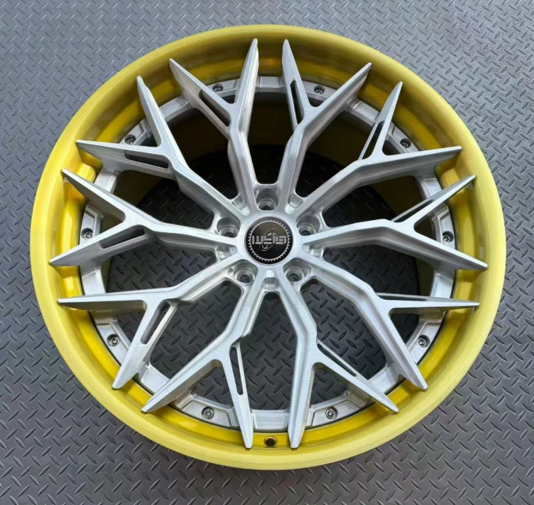 

20 21 22 23-inch forged rims for Lamborghini URUS Gallardo Benz BMW Mustang Ferrari 358 488 458 296custom 2 piece forged wheels