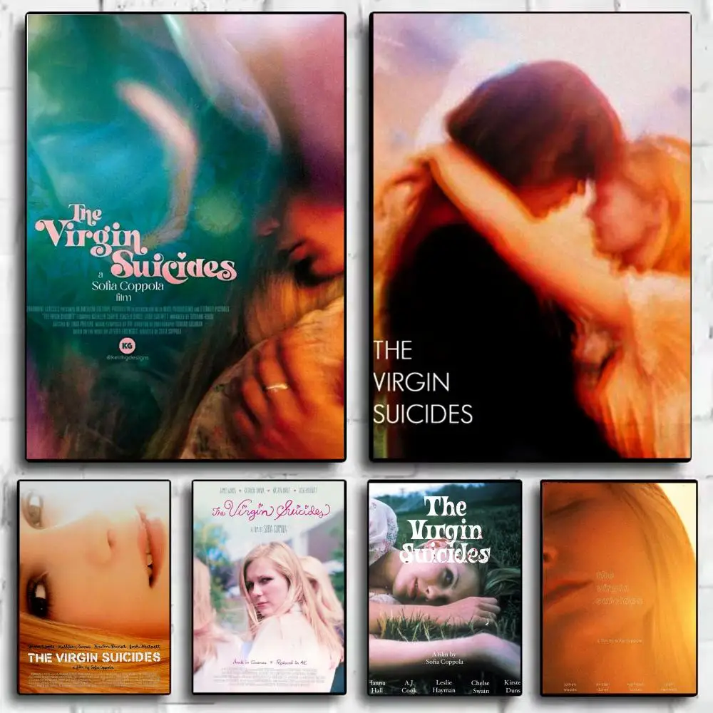 Movie T-The Virgin Suicides Poster Modern Aesthetic Wall Art Print Minimalist Poster Bedroom Living Room Home Decor Gift