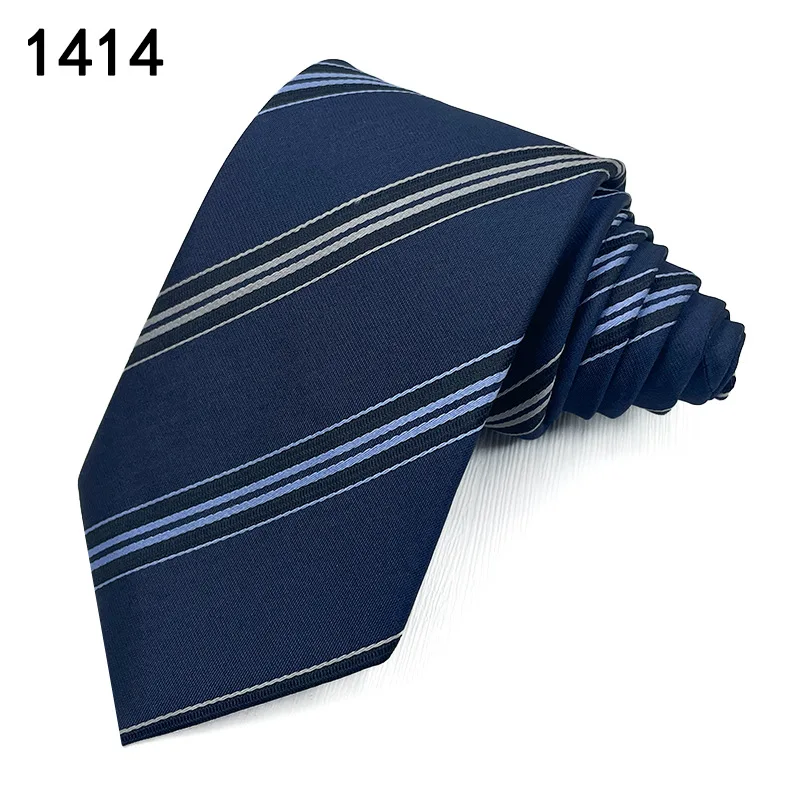 Mulberry Silk Woven Jacquard Tie, Laço Formal Masculino, Laço Comercial Profissional, em Stock