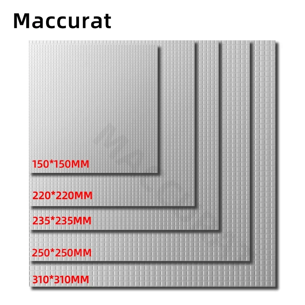 

3D Printer parts Heat Paper Insulation Cotton 200 220 235 310mm Foil Self-adhesive Insulation Cotton 3D Printer heatbed Sticker