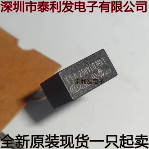 10PCS 수입 사각형 퓨즈 T1A250VCQMST T1A T2A T3.15A T4A T5A T6.3A 250V CQMST 느린 용융 퓨즈 IC