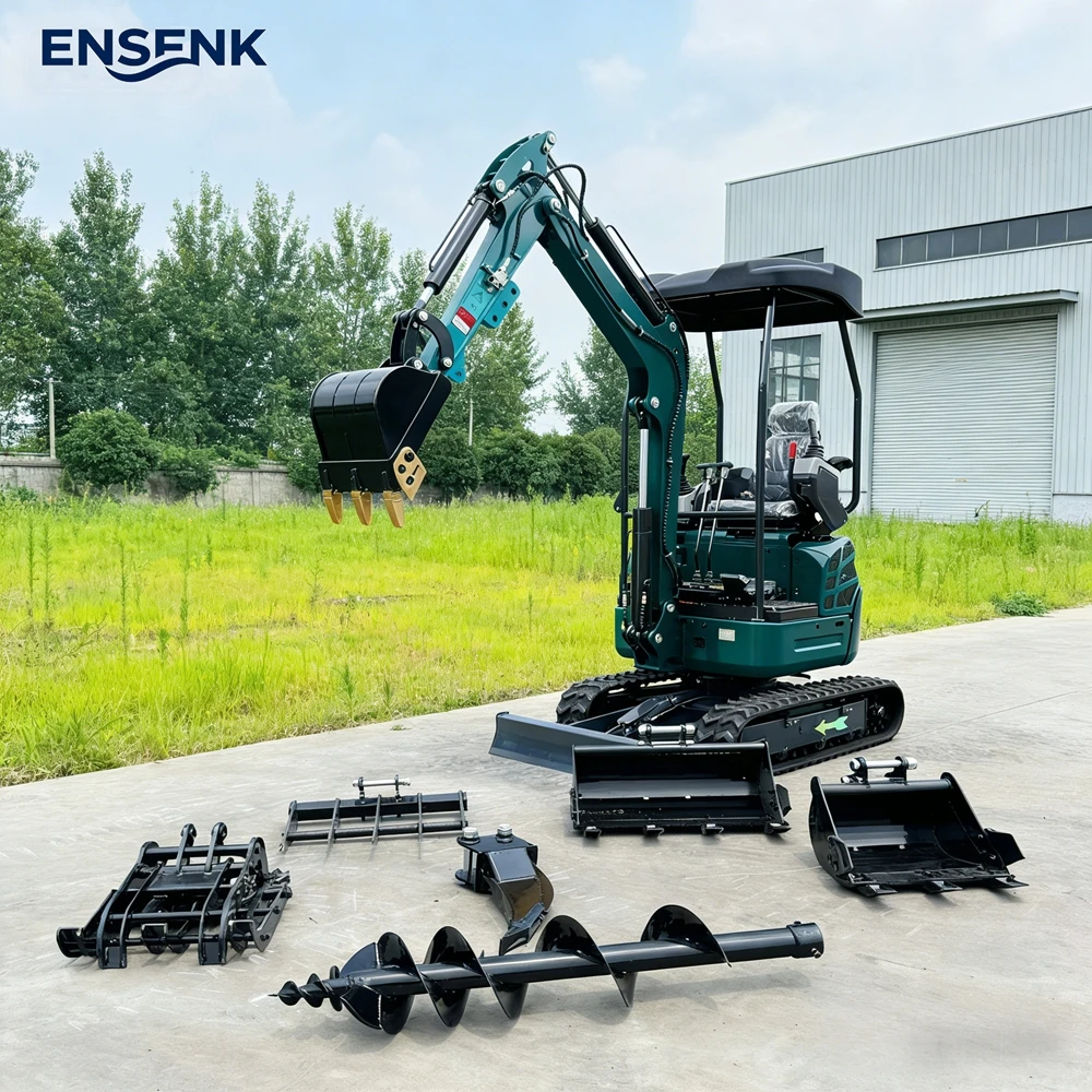 

Мини-экскаватор 1.5т 1.7т 2.0т, строительный 0.8т, многофункциональный сельскохозяйственный, CE EPA Euro5, напрямую от производителя