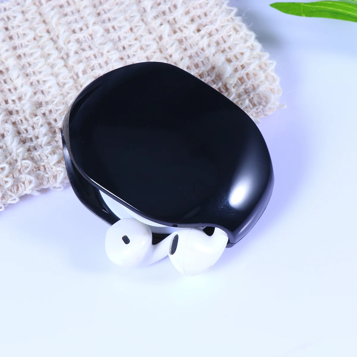 

Automatic Cable Reel Organizer Black Portable Data Line Winder For Earphone Charging Cord Storage Solution Holder Hub