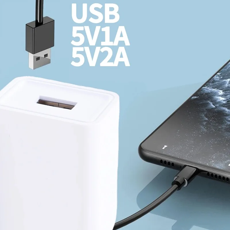 1-5Pcs Universal EU Plug Travel USB Wall Charger 5V2A 1A Power Adapter USB-A Phone Charging for Samsung IPhone IPad Xiaomi Huwei - náhled 3